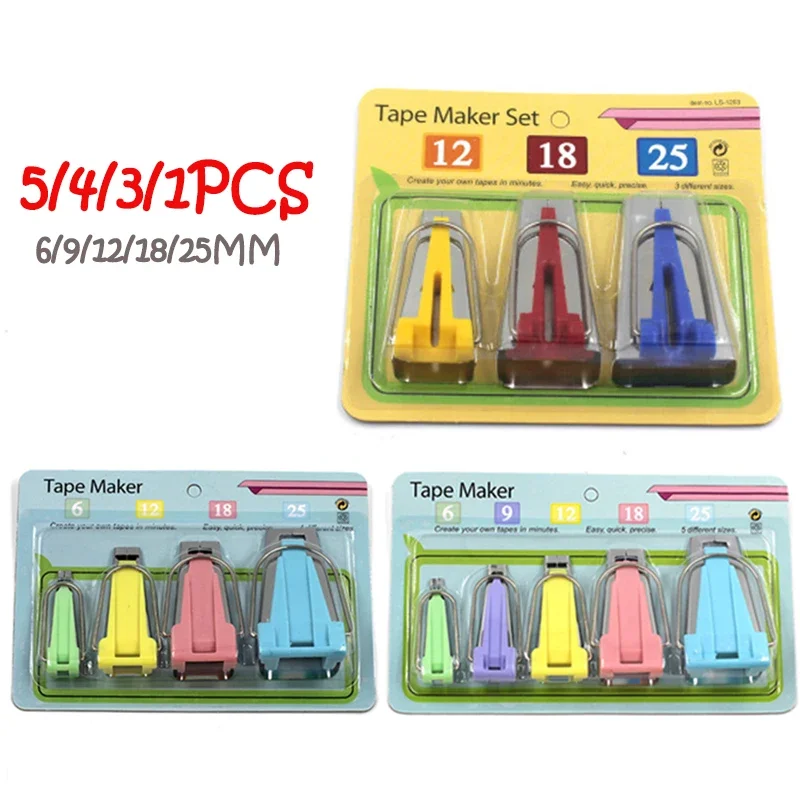 Binding Tape Bias - Sewing Accessories Bias Tape Maker Set