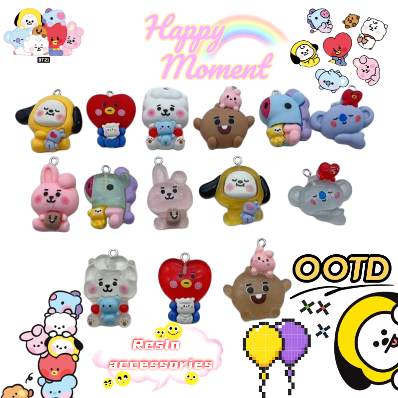 Sewing Art - BT21 mang chimmy shooky koya anime