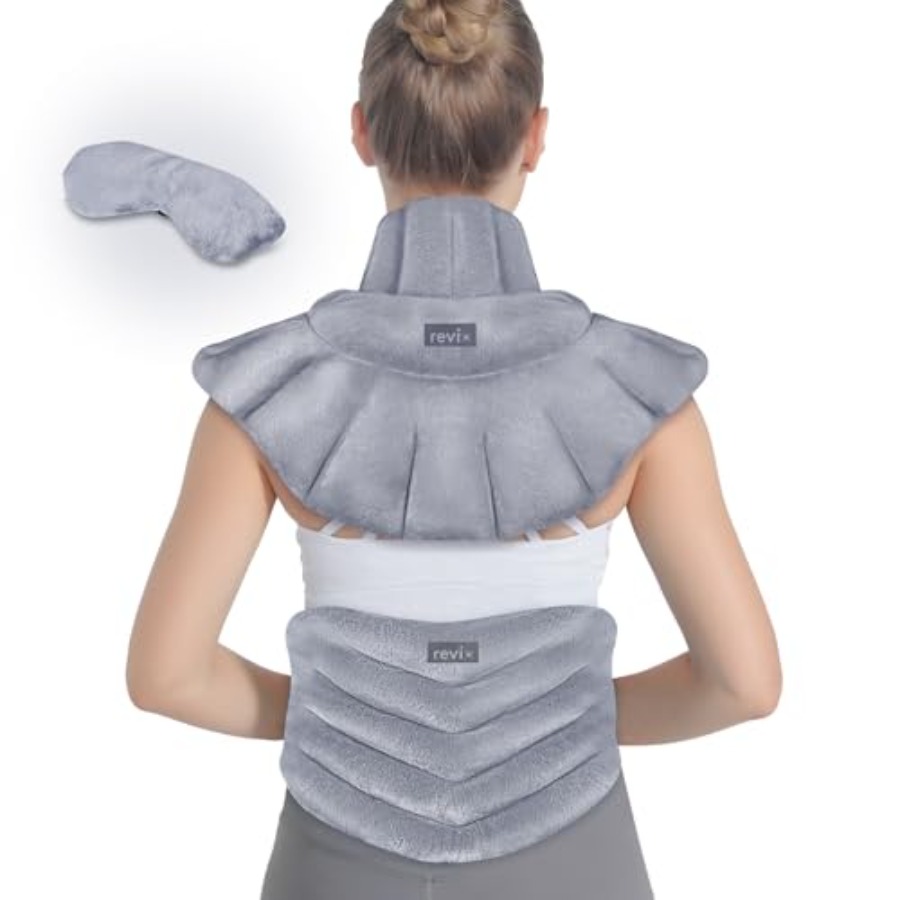 Shoulder Pad Set In - Microwave Heating Pad for Neck and