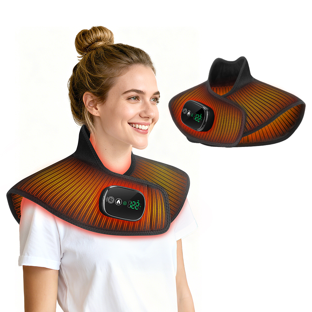 Shoulder Pad Set In - Wireless Heating Pad And Neck Warmer