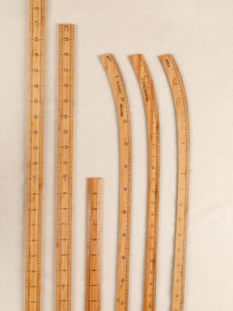 Sewing Gauge Ruler - Tailoring Curved Ruler 60cm Sleeve Arm