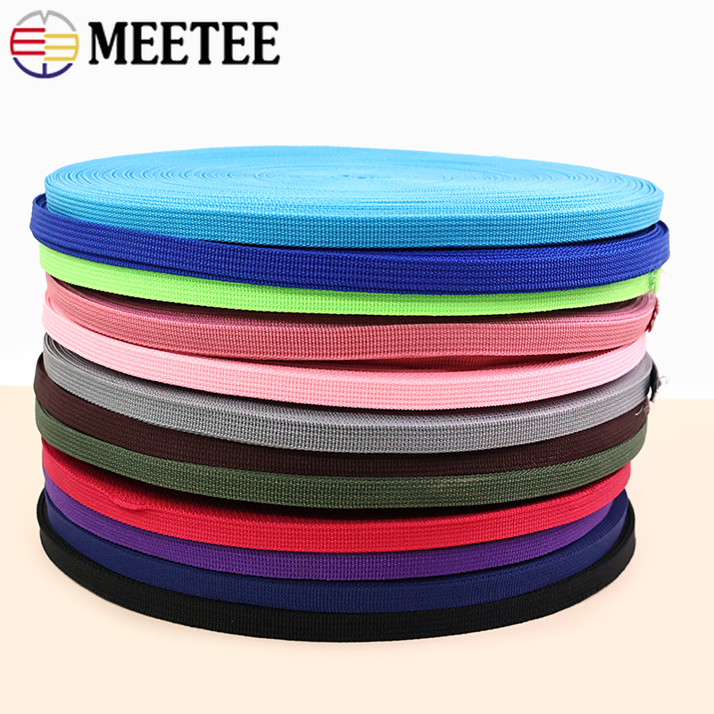 Binding Tape Bias - 1Rroll=45M Meetee 10mm PP Nylon Webbing