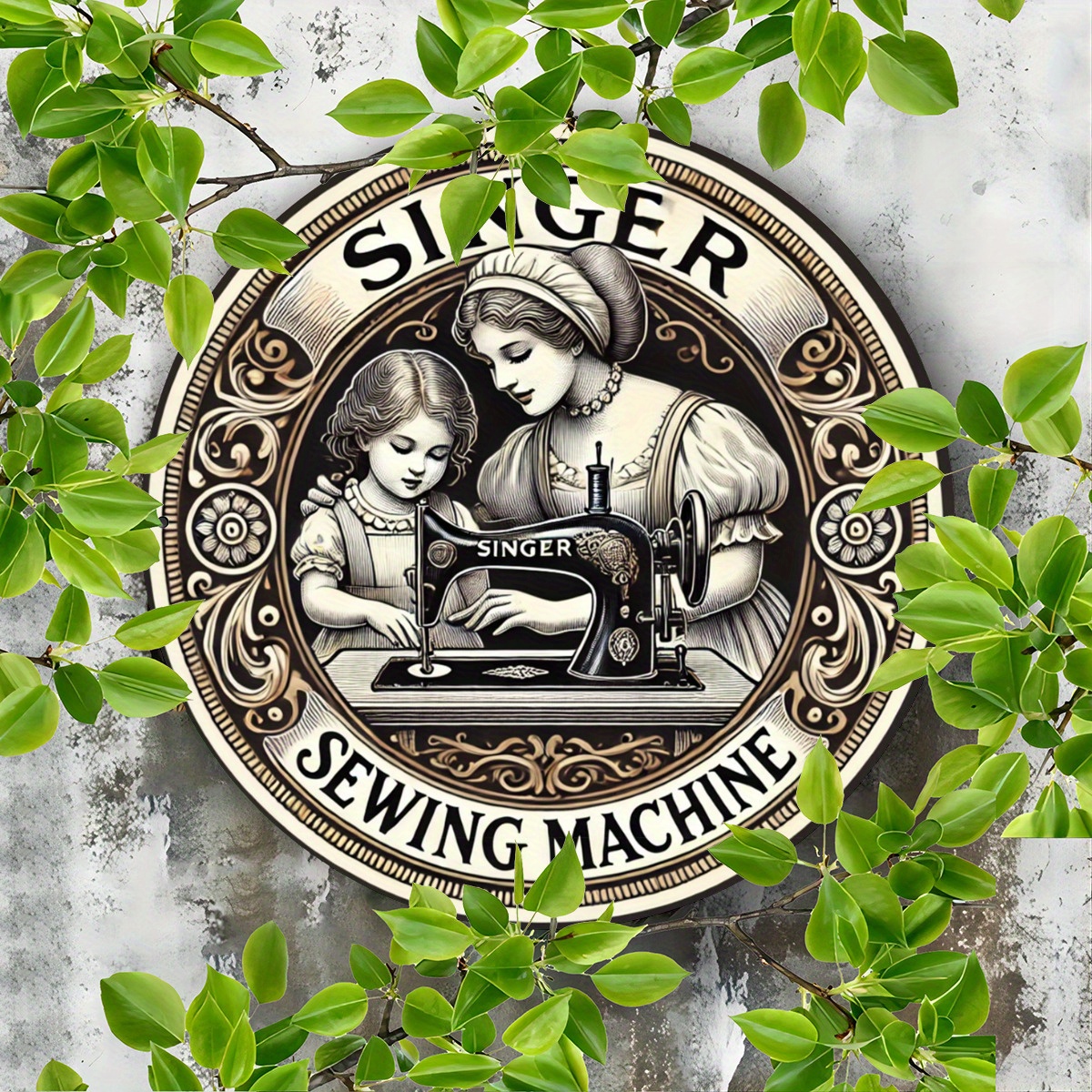 Sewing Art - 1pc Vintage Singer Sewing Machine Aluminum