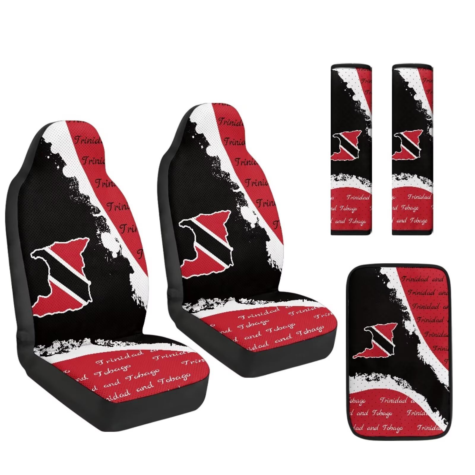 5-Piece PU Leather Car Seat Co - Shoulder Pad Set In review and price