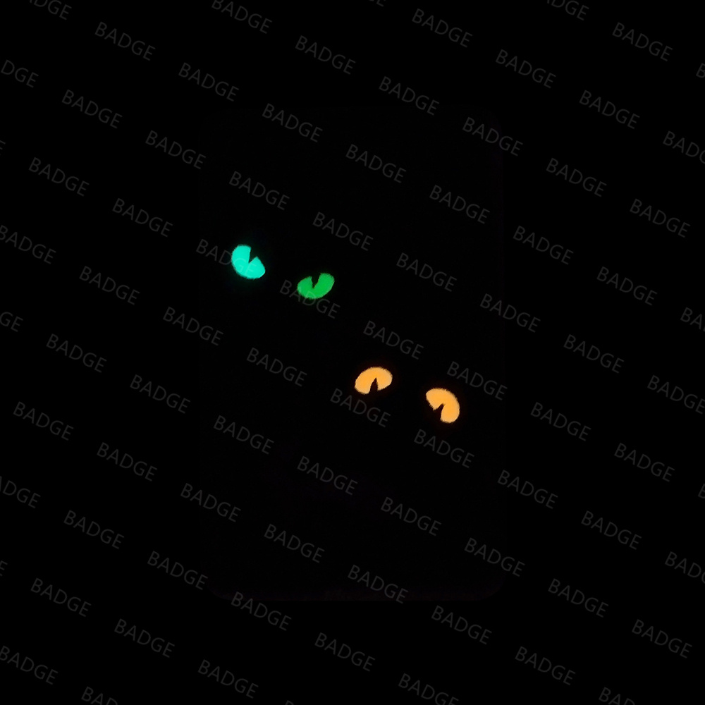 Glow in The Dark Patches Cat D - Hook Eye Fastener review and price
