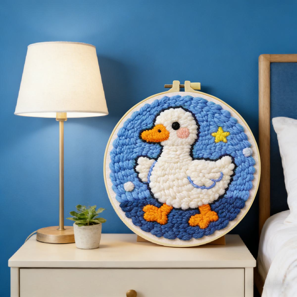 20X20CM/7.87inch Animal - Duck - Sewing Textile Art review and price