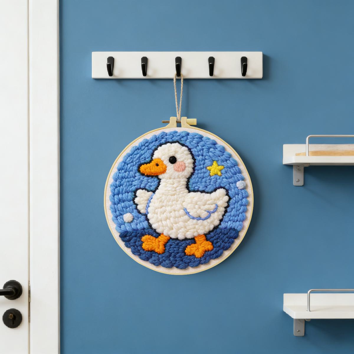 20X20CM/7.87inch Animal - Duck - Sewing Textile Art review and price