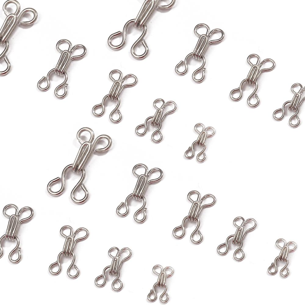 48Pcs  Metal Buckle Button Shi - Hook Eye Fastener review and price