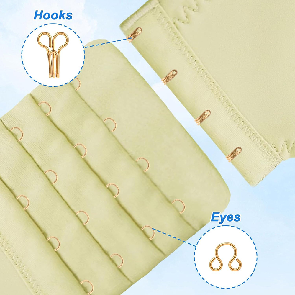 100 Pairs Sewing Hooks and Eye - Hook Eye Fastener review and price
