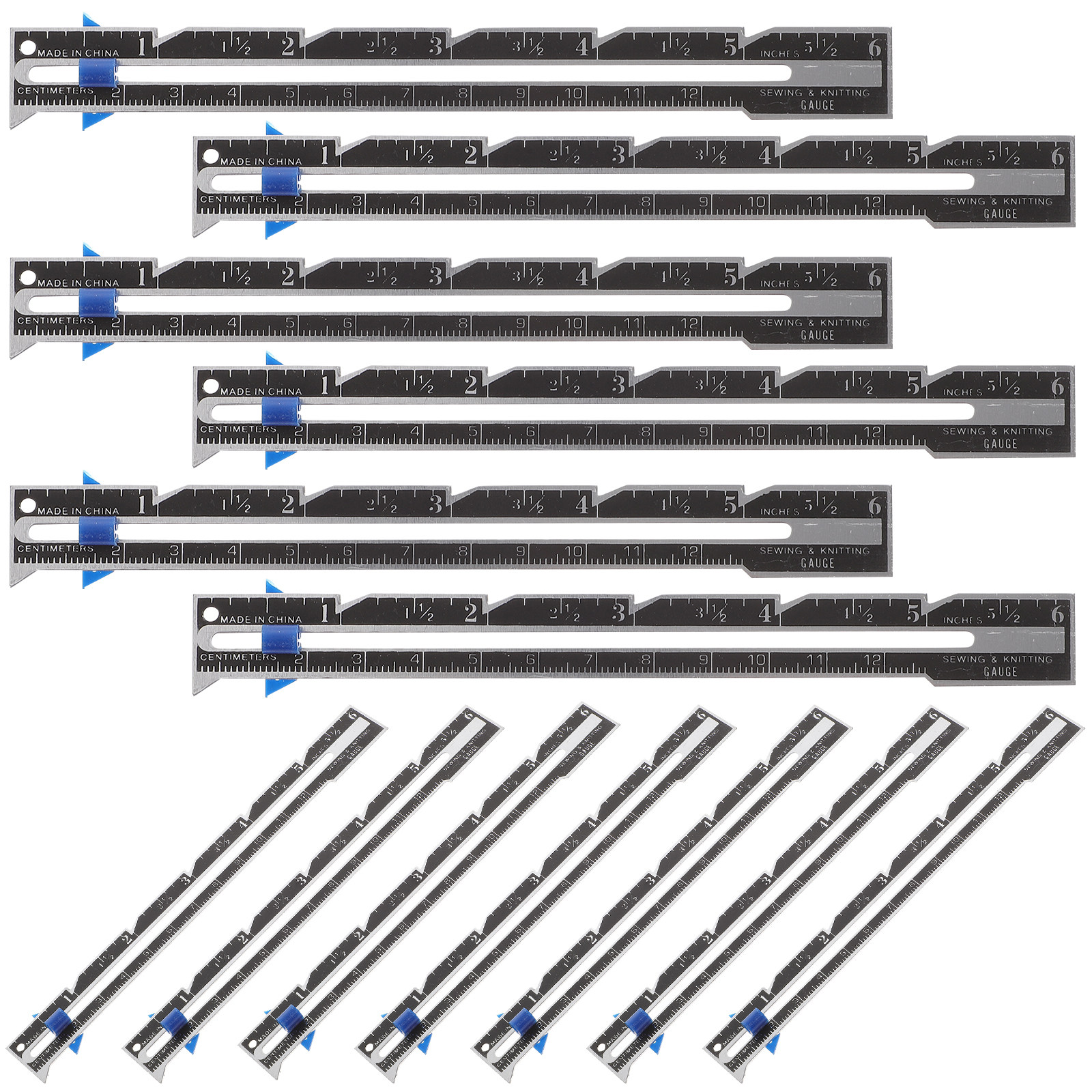 12Pcs Metal Quilting Ruler 6 I - Sewing Gauge Ruler review and price