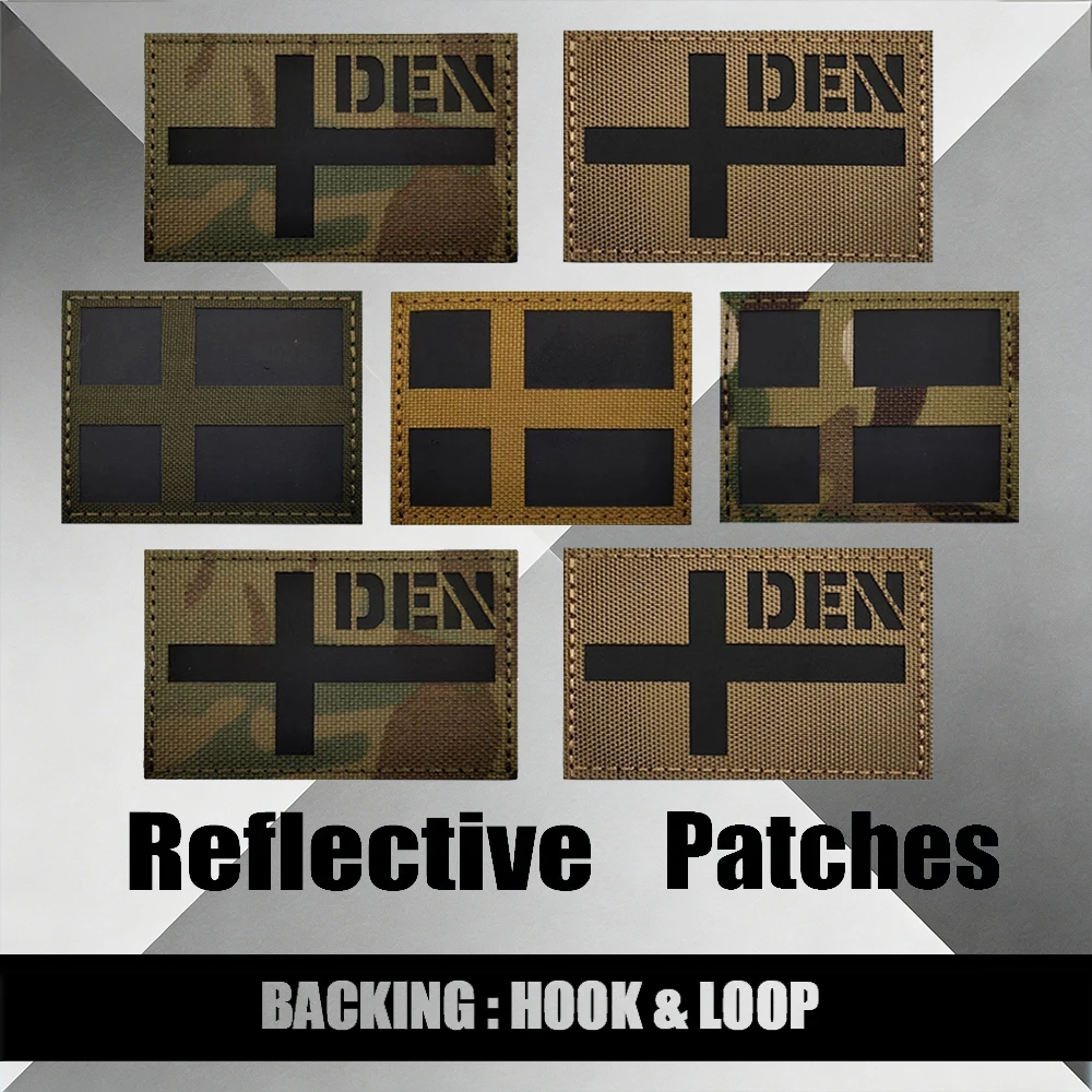 Denmark Flag Reflective Tactic - Sewing Jackets review and price