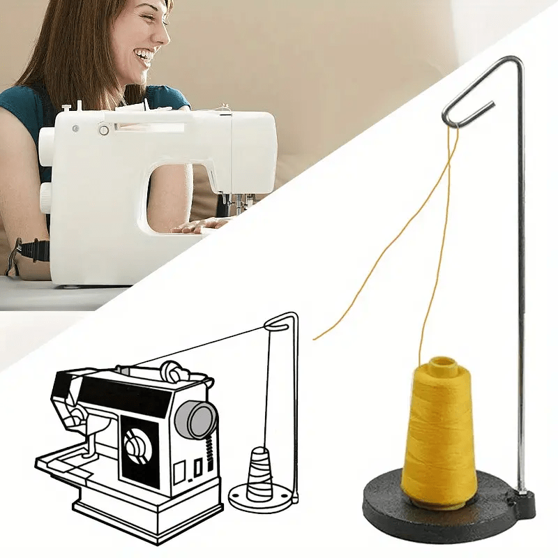 Single Thread Stand for Sewing - Bobbin Organizer Box review and price