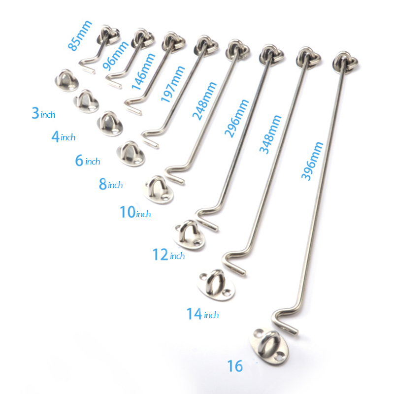 2Pcs Old style Window Brace Wi - Hook Eye Fastener review and price