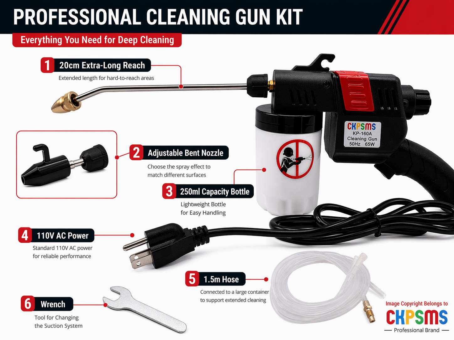 #KP-160A 110V Spot Cleaning Gu - Sewing Machine In Textile Industry review and price