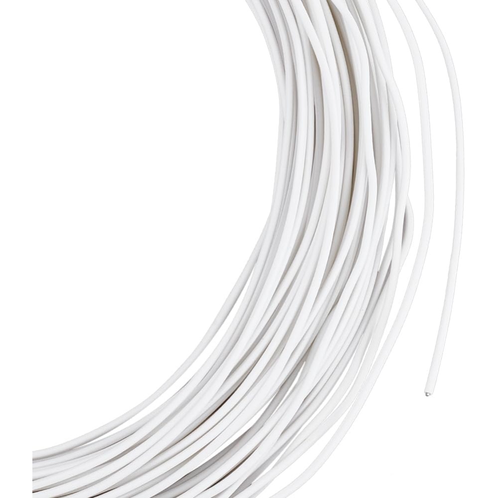 30m White Millinery Wire 2mm D - Sewing Art review and price