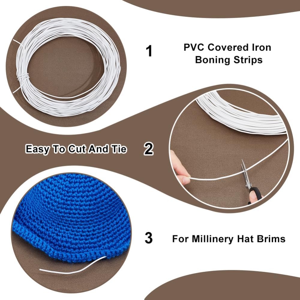 30m White Millinery Wire 2mm D - Sewing Art review and price
