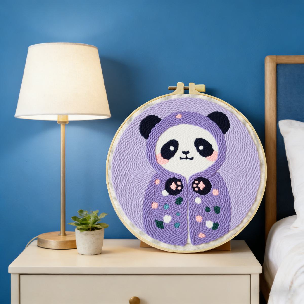 20X20CM/7.87inch Animal - Bear - Sewing Textile Art review and price