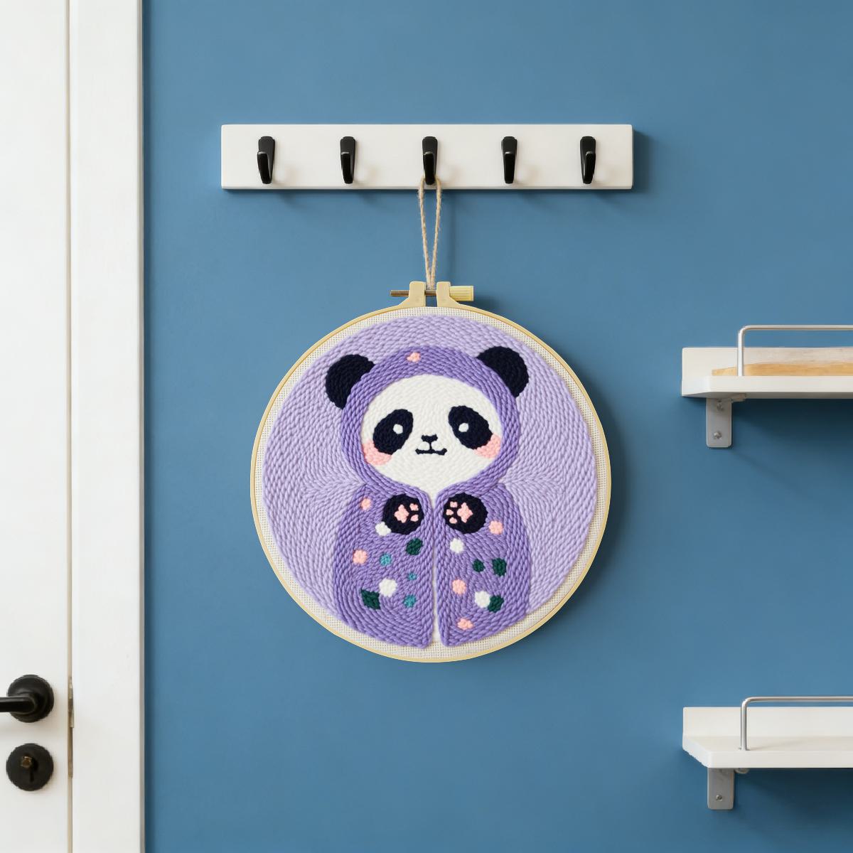 20X20CM/7.87inch Animal - Bear - Sewing Textile Art review and price
