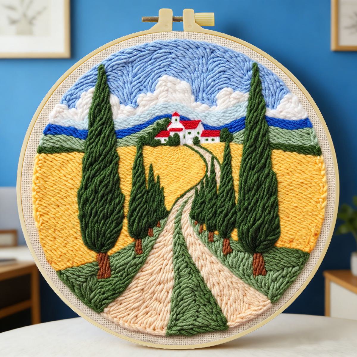 20X20CM/7.87inch field punch n - Sewing Textile Art review and price