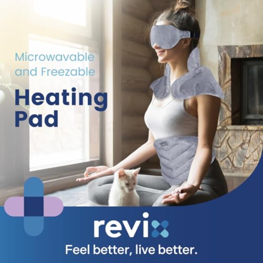 Microwave Heating Pad for Neck - Shoulder Pad Set In review and price