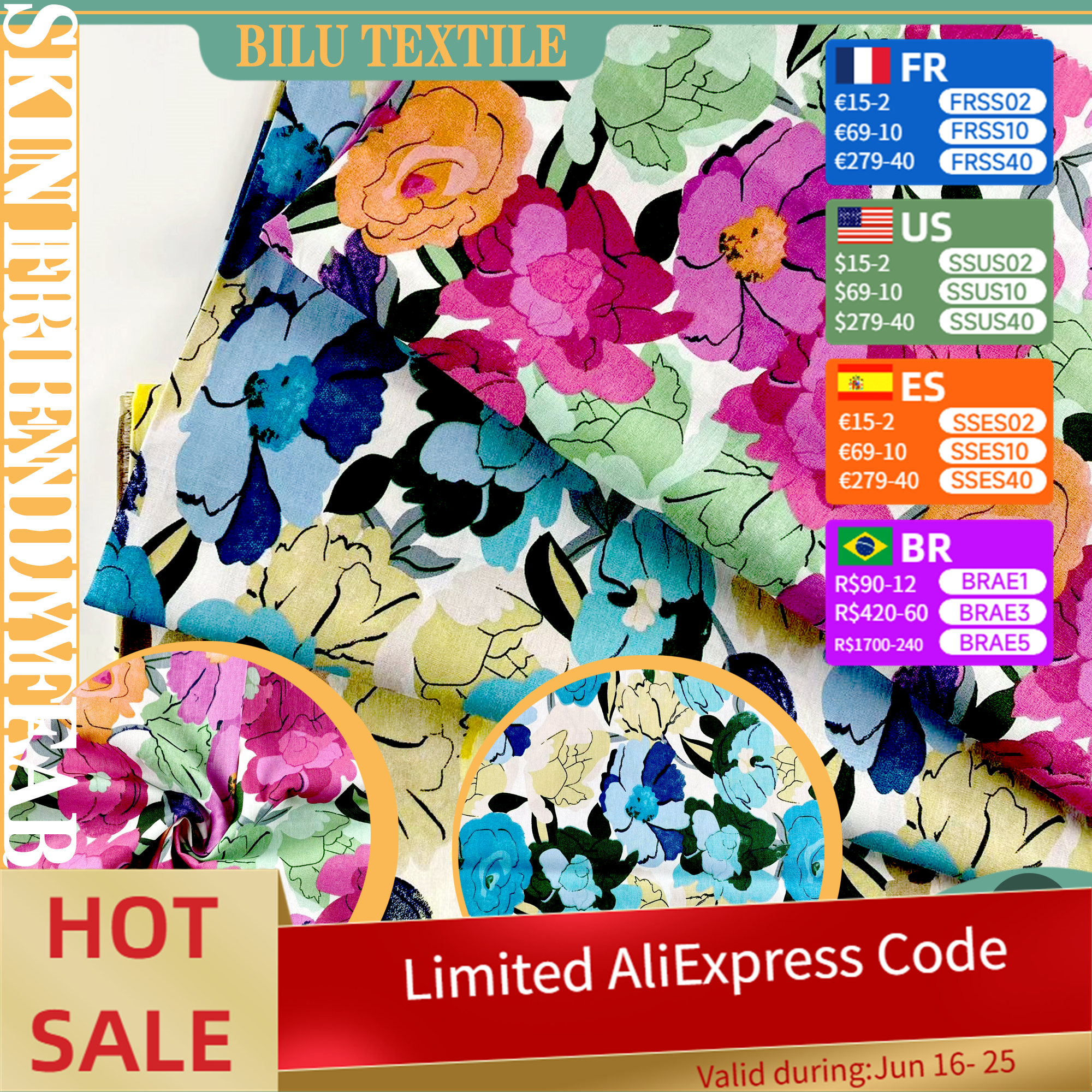 100% Cotton Fabric - Handmade  - Sewing Textiles review and price