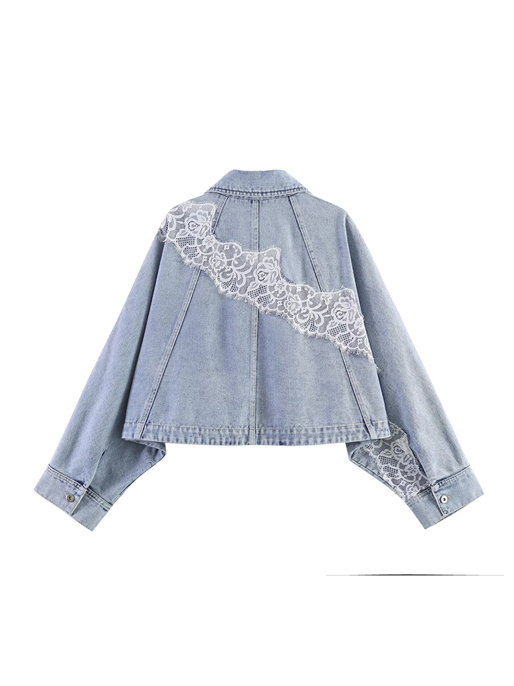 Fashion Loose Denim Coat For W - Sewing Jackets review and price