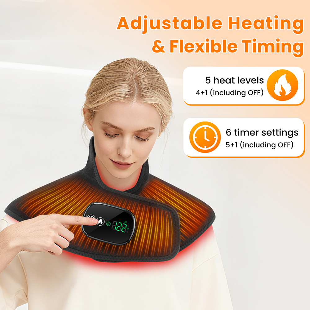 Wireless Heating Pad And Neck  - Shoulder Pad Set In review and price