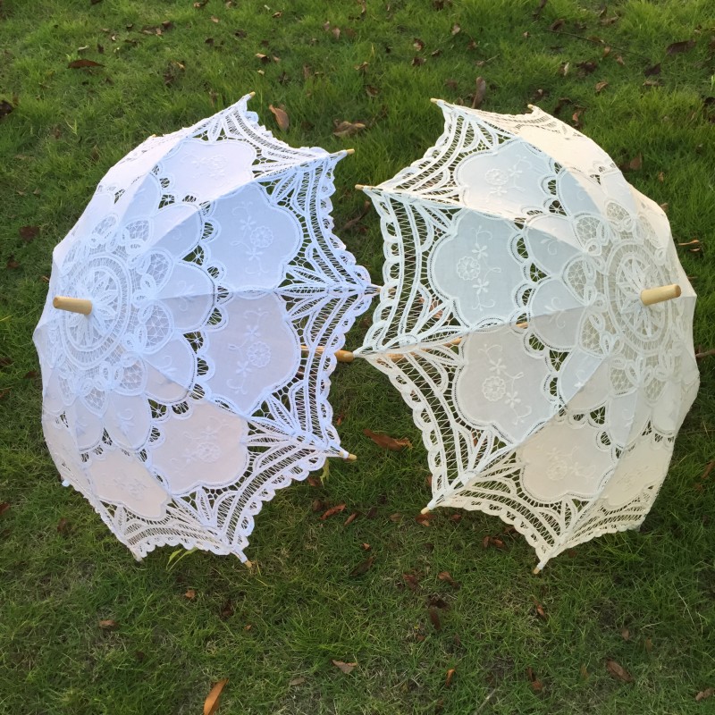 New Vintage Lace Umbrella Hand - Sewing Art review and price