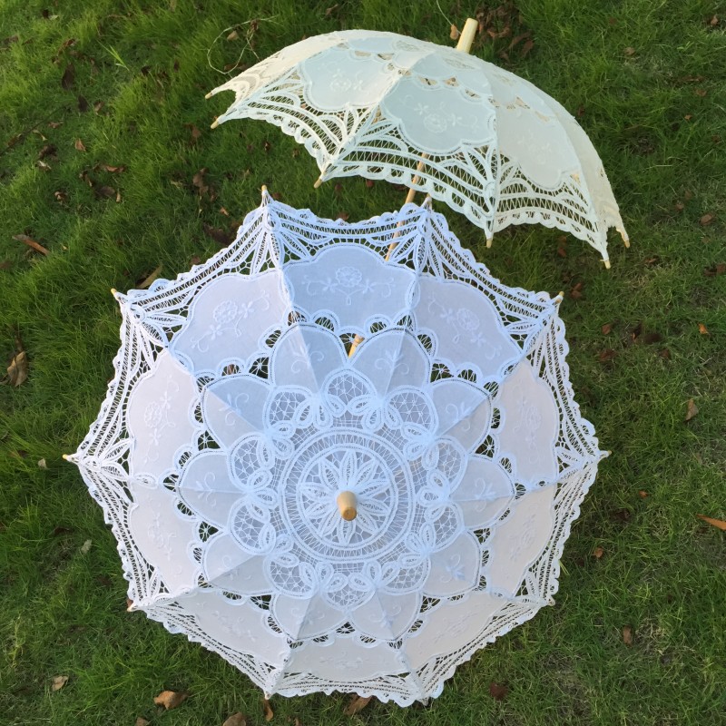 New Vintage Lace Umbrella Hand - Sewing Art review and price