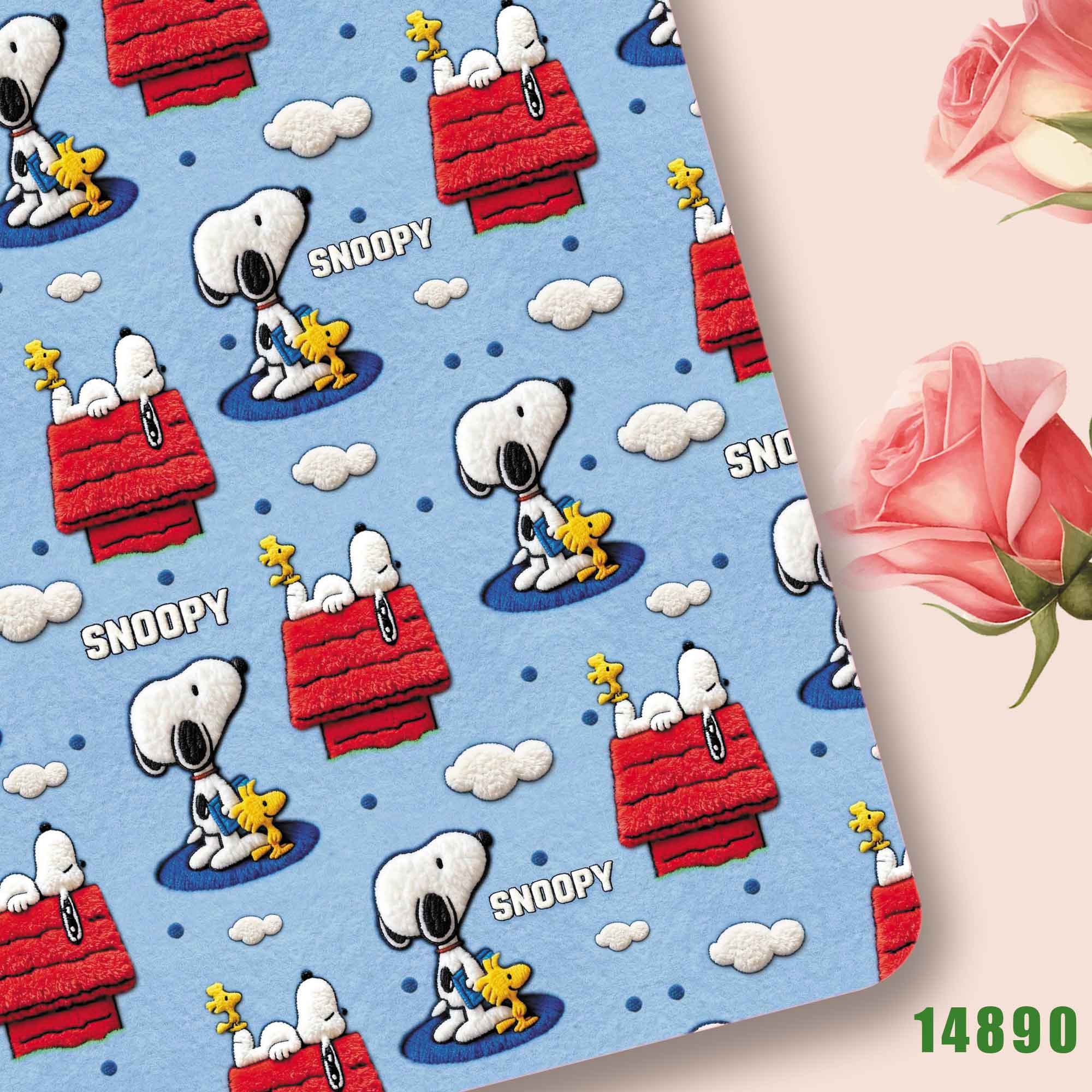 TAKARA TOMY Snoopy fabric140CM - Sewing Textiles review and price