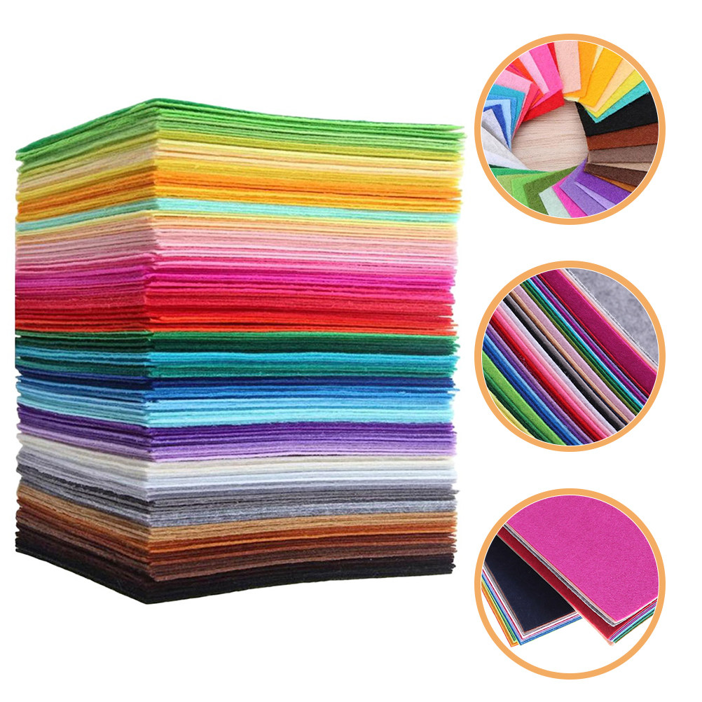 40Pcs Vibrant Nonwoven Fabric  - Sewing Textile Art review and price