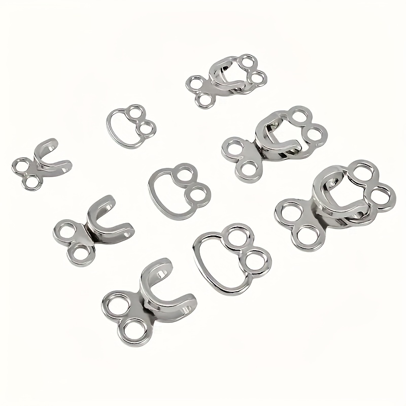 50sets Metal Alloy Invisible C - Hook Eye Fastener review and price