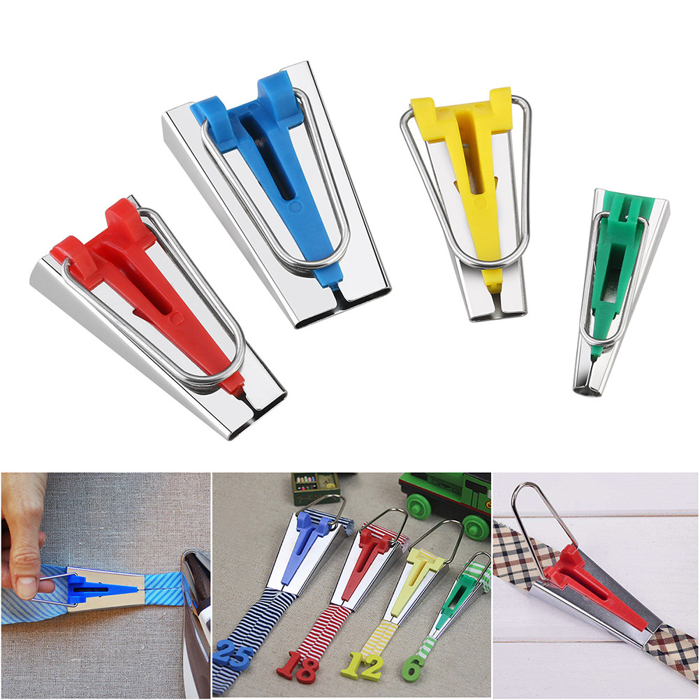 8Pcs Bias Tape Maker Set Porta - Binding Tape Bias review and price