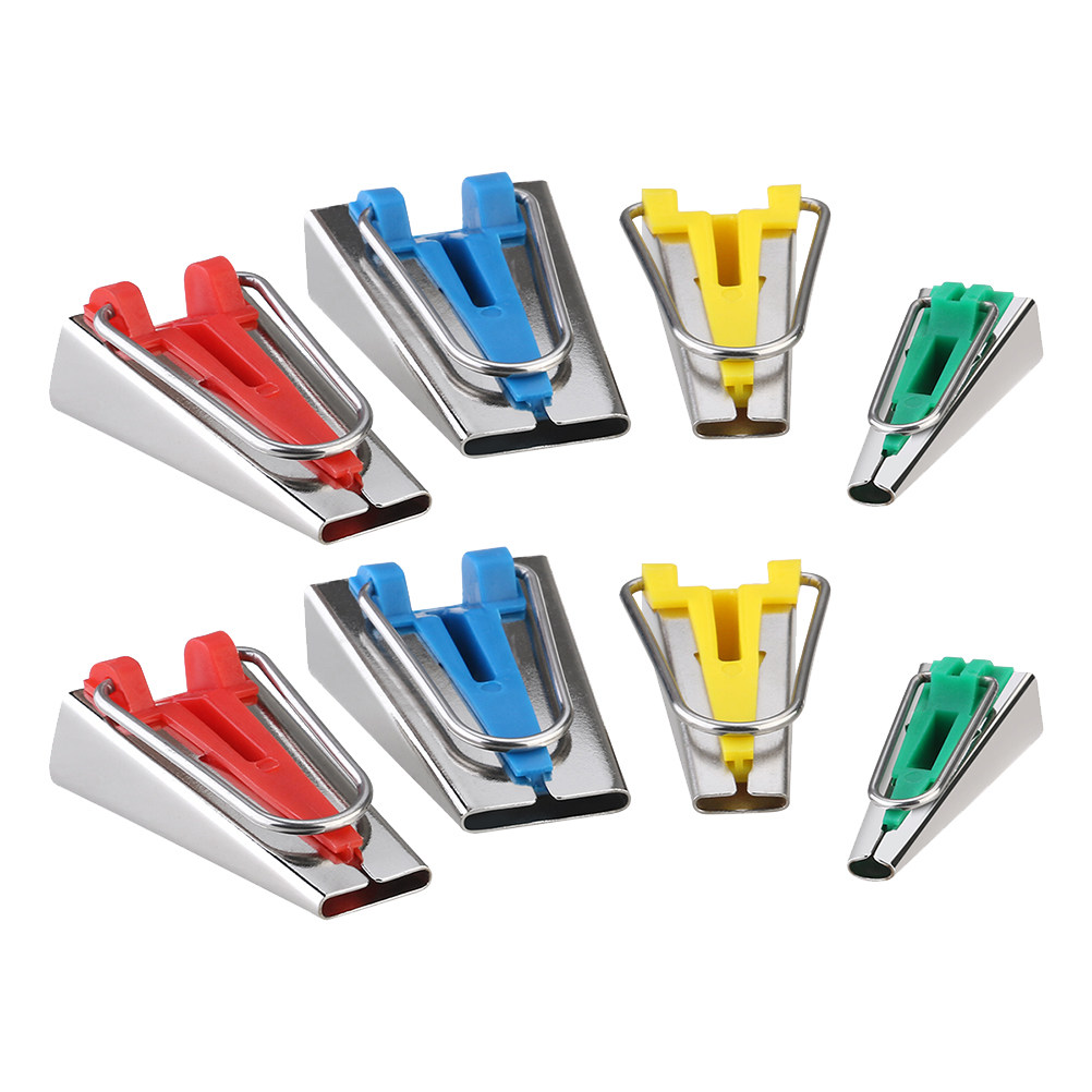 8Pcs Bias Tape Maker Set Porta - Binding Tape Bias review and price