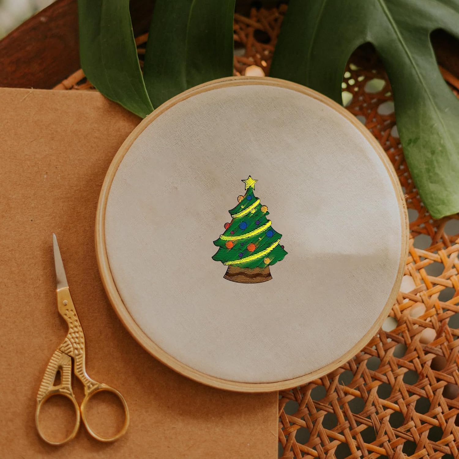 Christmas Handmade Embroidery  - Textile Sewing Patterns review and price
