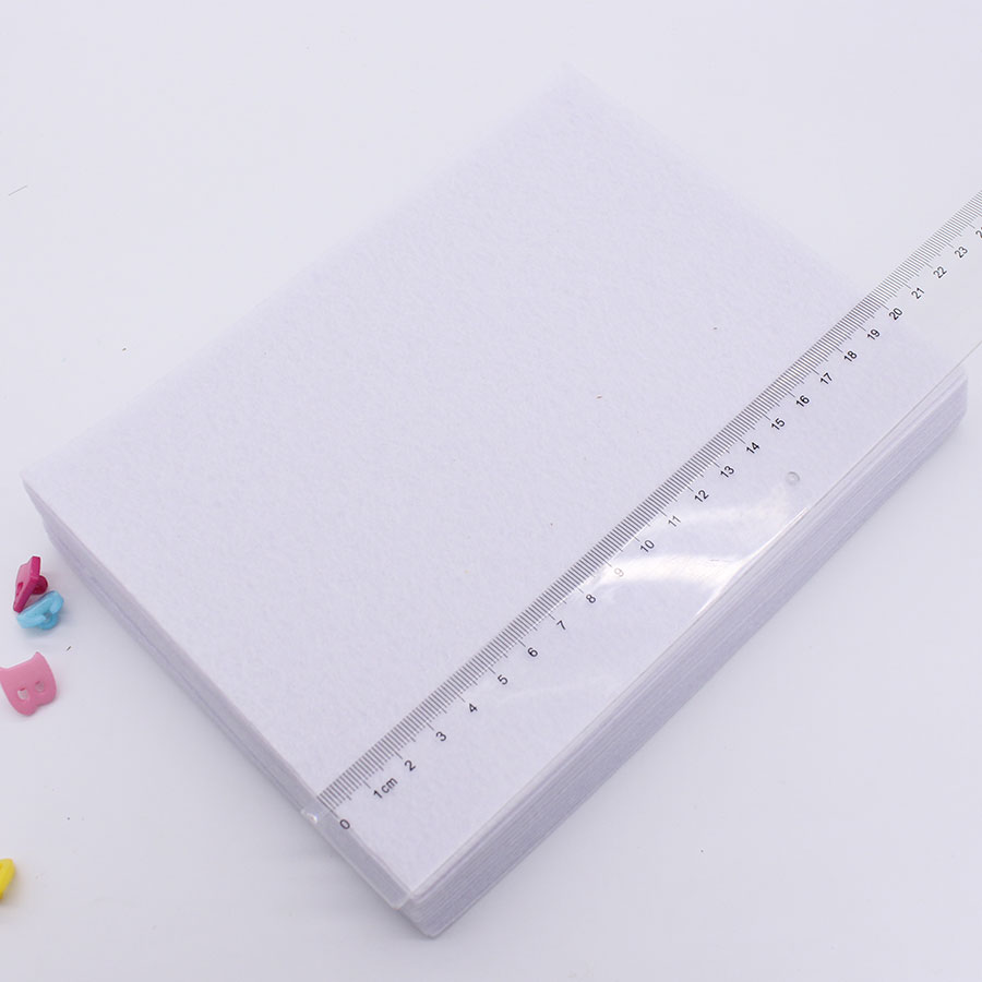 White 1mm felt Fabric colth fe - Textile Sewing Patterns review and price