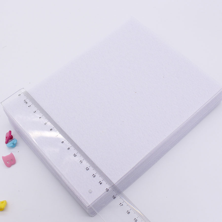 White 1mm felt Fabric colth fe - Textile Sewing Patterns review and price