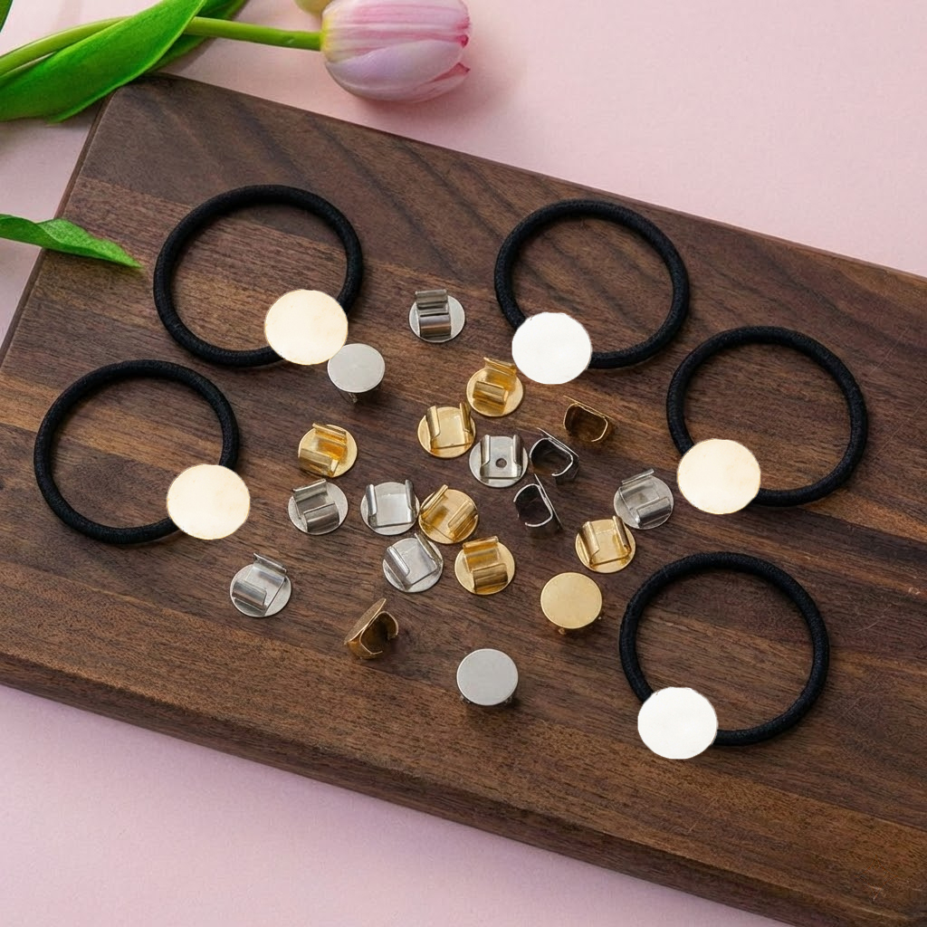 100Pcs Hair Rope Blank Base Se - Sewing Art review and price