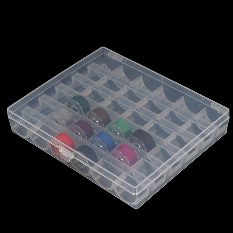 1pc 36 Spools Empty Bobbins St - Bobbin Organizer Box review and price