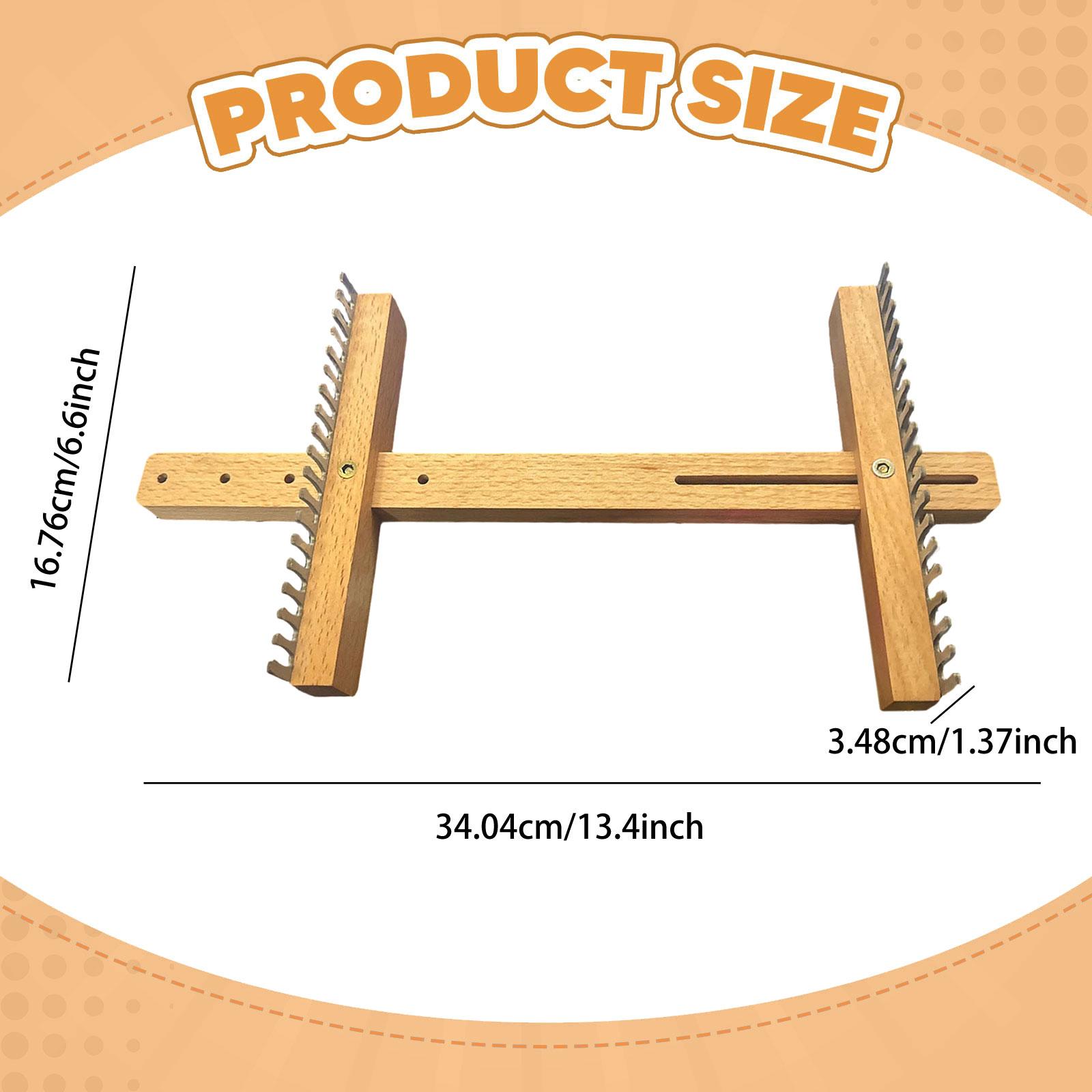 Adjustable Wooden Loom Weaving - Sewing Textiles review and price