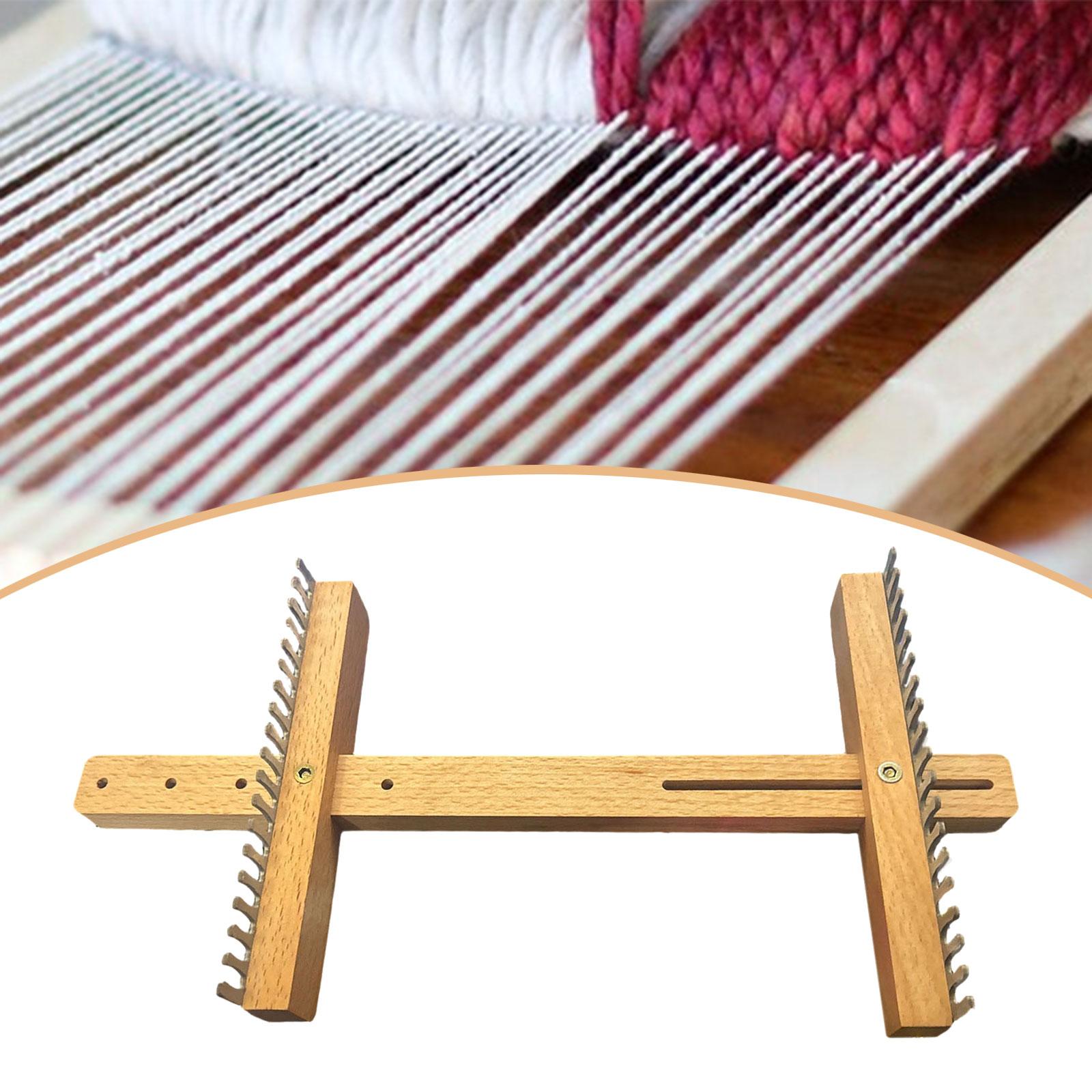 Adjustable Wooden Loom Weaving - Sewing Textiles review and price