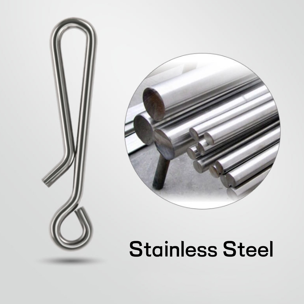 100pcs Saltwater Fishing Stain - Hook Eye Fastener review and price
