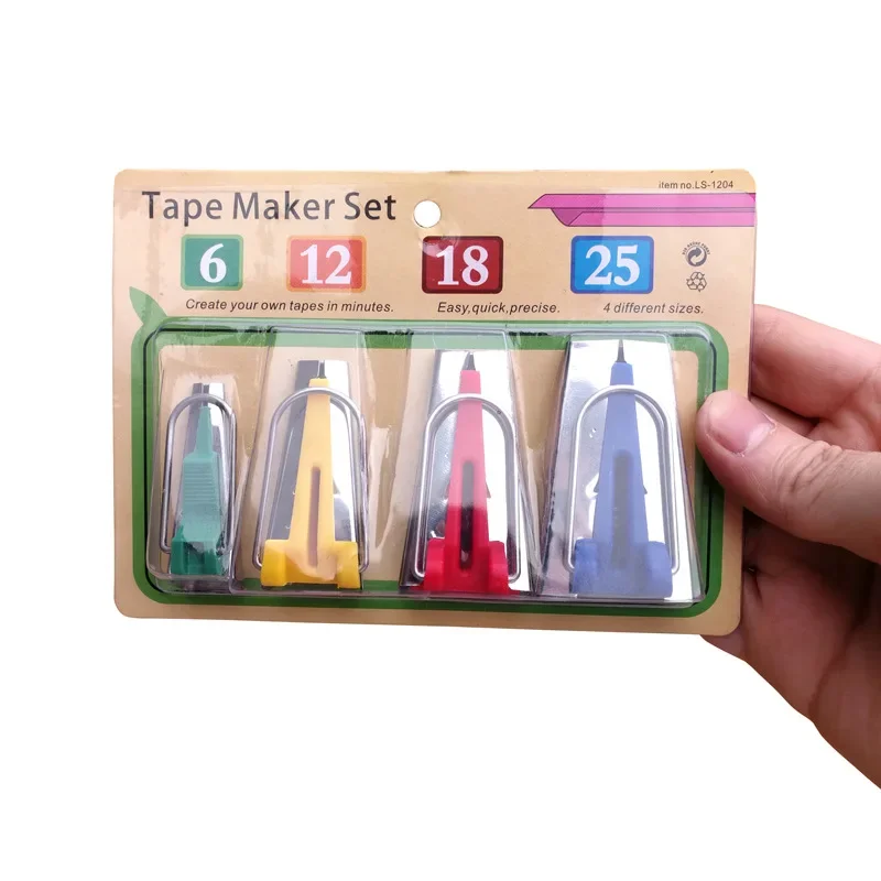 Set Of 4 Size Fabric Bias Tape - Binding Tape Bias review and price