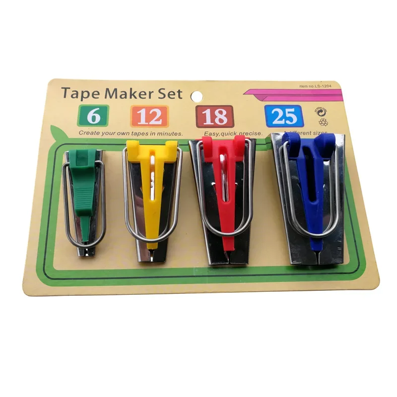 Set Of 4 Size Fabric Bias Tape - Binding Tape Bias review and price