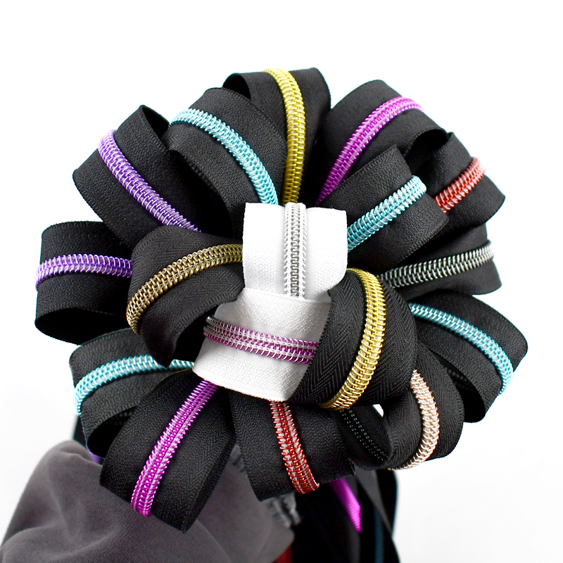 5/10/20Meters Black/White Zipp - Textile And Sewing Supply review and price