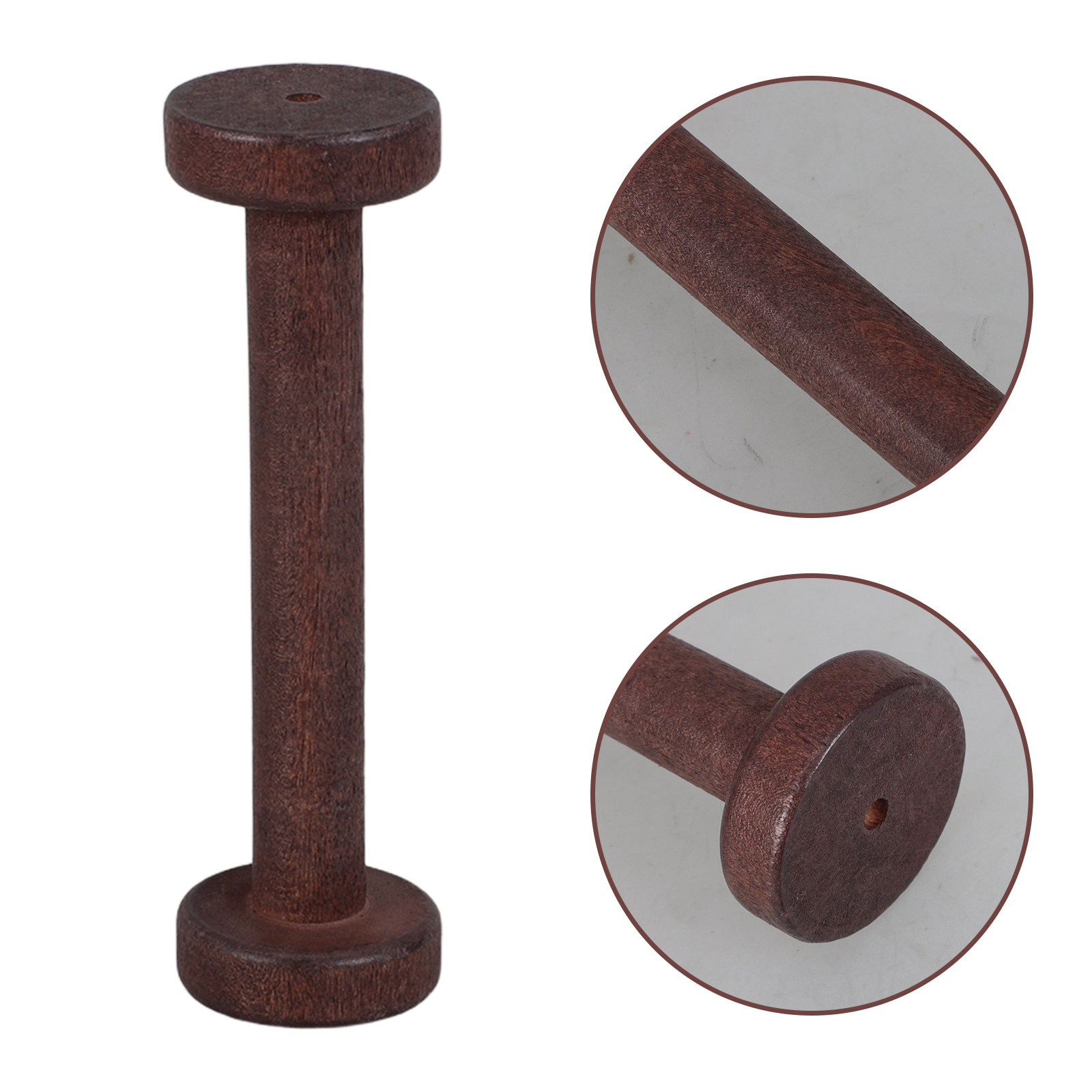5Pcs Handpolished Wooden Spool - Sewing Textiles review and price