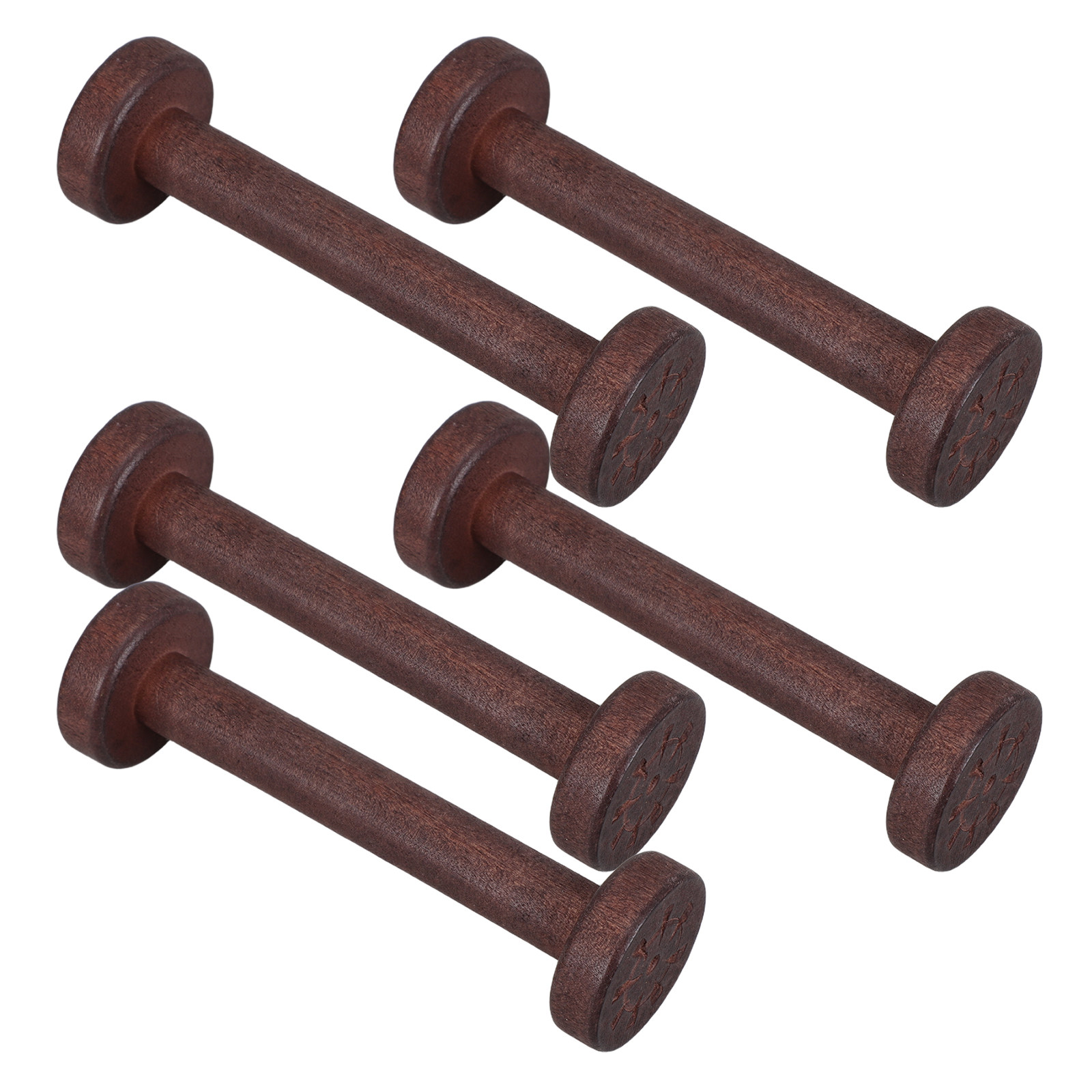 5Pcs Handpolished Wooden Spool - Sewing Textiles review and price