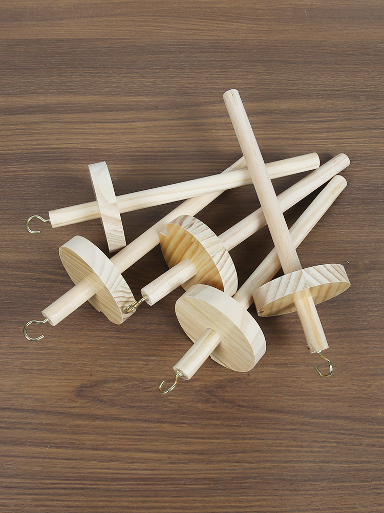 Wooden Spinning Mallet DIY Yar - Sewing Textiles review and price