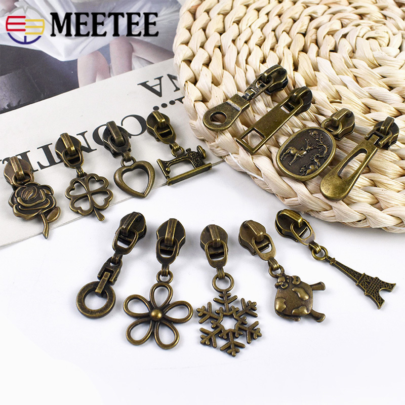10/20/30Pcs 5# Bronze Metal Zi - Textile And Sewing Supply review and price