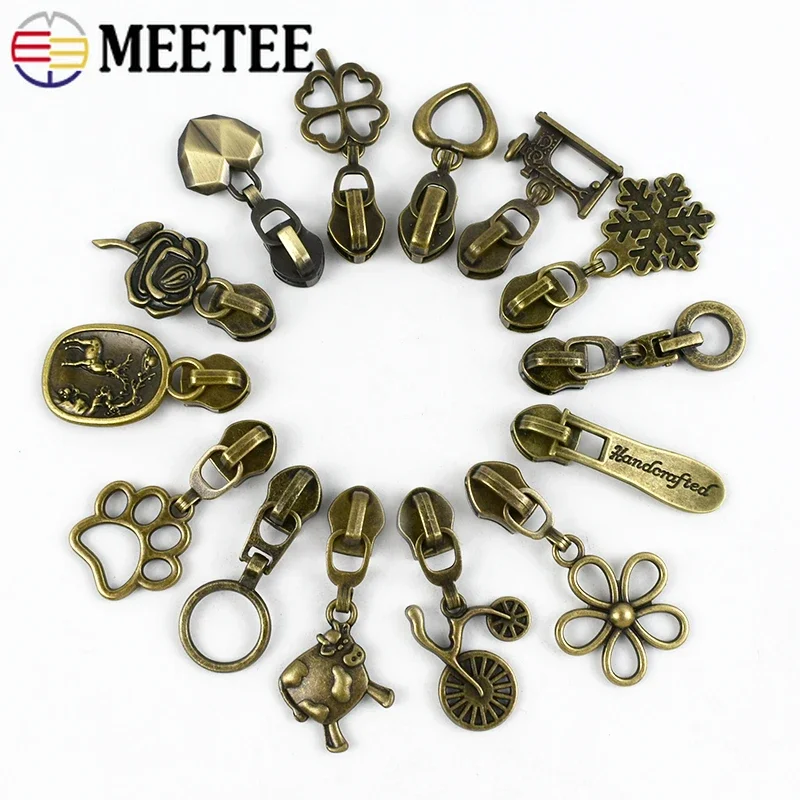 10/20/30Pcs 5# Bronze Metal Zi - Textile And Sewing Supply review and price